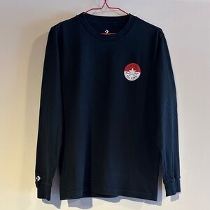 Converse x Pokémon unisex black long sleeve tee, XS